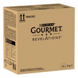 Angebot für Sparpaket Gourmet Revelations Mousse 48 x 57 g - Rind und Huhn - Kategorie Katze / Katzenfutter nass / Gourmet Perle/Soup / Gourmet Revelations.  Lieferzeit: 1-2 Tage -  jetzt kaufen.