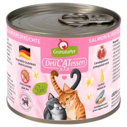 Sparpaket GranataPet DeliCatessen 24 x 200 g - Lachs & Meeresfrüchte