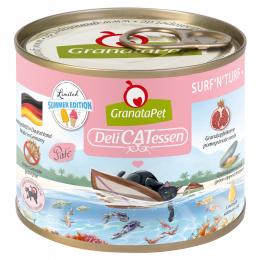 Sparpaket GranataPet DeliCatessen 24 x 200 g - Sommeredition - Surf'n'Turf