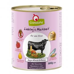 Angebot für Sparpaket GranataPet Liebling's Mahlzeit 24 x 800 g - Angus Rind mit Kürbis - Kategorie Hund / Hundefutter nass / GranataPet / Liebling's Mahlzeit.  Lieferzeit: 1-2 Tage -  jetzt kaufen.