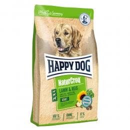 Sparpaket Happy Dog Natur 2 x Großgebinde - NaturCroq Lamm & Reis (2 x 15 kg)