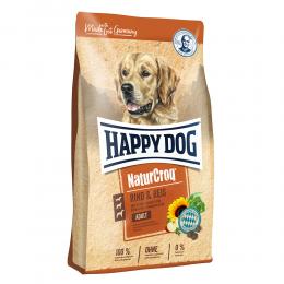 Sparpaket Happy Dog Natur 2 x Großgebinde - NaturCroq Rind & Reis (2 x 15 kg)
