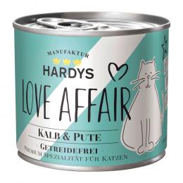 Sparpaket Hardys LOVE AFFAIR 24 x 200 g / 185 g - Kalb & Pute (24 x 200 g)