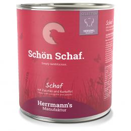 Sparpaket Herrmann´s Bio-Menü / Menü Sensitive 12 x 800 g - Schaf mit Bio-Zucchini und Bio-Kartoffeln
