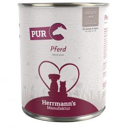 Sparpaket Herrmann's Reinfleisch / Bio-Reinfleisch 24 x 800 g - Pferd