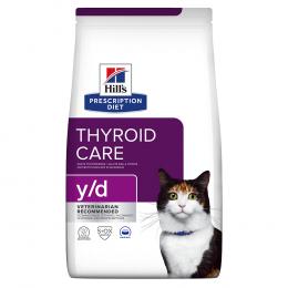 Angebot für Sparpaket Hill's Prescription Diet - y/d Thyroid Care (2 x 3 kg) - Kategorie Katze / Katzenfutter trocken / Hill's Prescription Diet / Doppelpack und Mischfütterung.  Lieferzeit: 1-2 Tage -  jetzt kaufen.