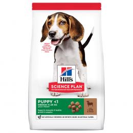 Sparpaket Hill's Science Plan 2 x Großgebinde - Puppy Medium Lamb & Rice (2 x 14 kg)