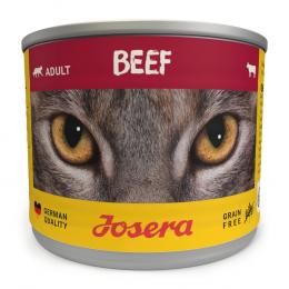 Angebot für Sparpaket Josera Adult 24 x 200 g - Rind - Kategorie Katzenfutter & Zubehör / Katzenfutter nass / Josera / -.  Lieferzeit: 1-2 Tage -  jetzt kaufen.