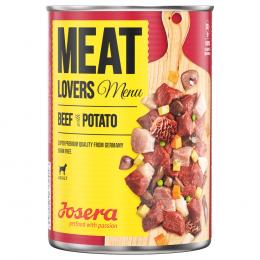 Sparpaket Josera Meatlovers Menü 12 x 800 g - Rind & Kartoffel