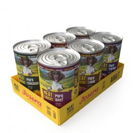 Angebot für Sparpaket Josera Meatlovers Pure 12 x 400 g - Mixpaket (4 Sorten, neues Design) - Kategorie Hundefutter & Zubehör / Hundefutter nass / Josera / -.  Lieferzeit: 1-2 Tage -  jetzt kaufen.
