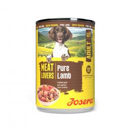Sparpaket Josera Meatlovers Pure 24 x 400 g - Lamm