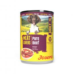 Sparpaket Josera Meatlovers Pure 24 x 400 g - Rind