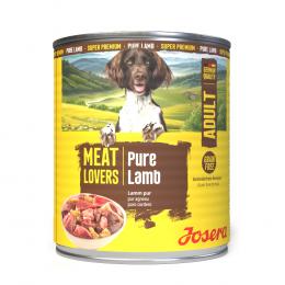 Sparpaket Josera Meatlovers Pure 24 x 800 g - Lamm