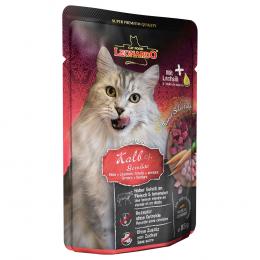 Sparpaket Leonardo Finest Selection Katzenfutter Pouch 32 x 85 g - Kalb & Gemüse