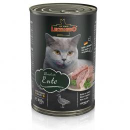 Sparpaket Leonardo Katzenfutter All Meat 24 x 400 g - Reich an Ente