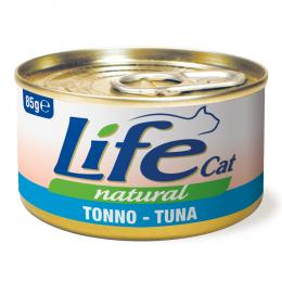 Sparpaket Life Cat Natural Adult 24 x 85 g - Thunfisch