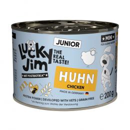 Sparpaket Lucky Jim MINI Junior 24 x 200 g - Huhn