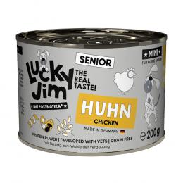 Sparpaket Lucky Jim MINI Senior 24 x 200 g - Huhn