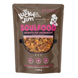Sparpaket Lucky Jim Soulfood 24 x 300 g - Linseneintopf
