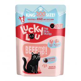 Sparpaket Lucky Lou Adult 2 x 300 g - Geflügel & Rind