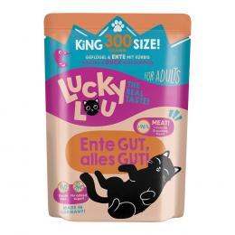 Angebot für Sparpaket Lucky Lou Adult 24 x 300 g - Geflügel & Ente - Kategorie Katze / Katzenfutter nass / Lucky Lou / Adult.  Lieferzeit: 1-2 Tage -  jetzt kaufen.