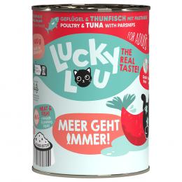 Sparpaket Lucky Lou Adult 24 x 400 g - Geflügel & Thunfisch