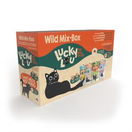 Angebot für Sparpaket Lucky Lou Adult 48 x 125 g - Wild-Mix (4 Sorten) - Kategorie Katze / Katzenfutter nass / Lucky Lou / Adult.  Lieferzeit: 1-2 Tage -  jetzt kaufen.