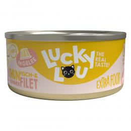 Sparpaket Lucky Lou Extrafood in Jelly 36 x 70 g - Thunfisch & Hühn