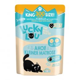 Sparpaket Lucky Lou Kitten 2 x 300 g - Geflügel & Forelle