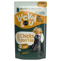 Sparpaket Lucky Lou Senior 48 x 125 g - Geflügel