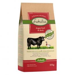 Sparpaket Lukullus 2 x 10/15 kg - Adult Angus-Rind & Ente (2 x 10 kg)