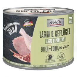 Sparpaket MAC´s Cat Feinschmecker 24 x 200 g - Lamm & Geflügel