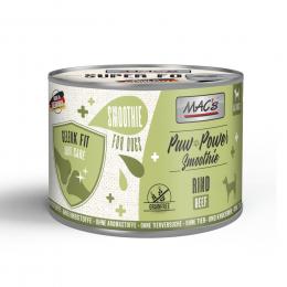 Angebot für Sparpaket MAC's Dog Paw Power Smoothie 12 x 185 g - Rind - Gelenk Fit - Kategorie Hundefutter & Zubehör / Spezial- & Ergänzungsfutter / Trinksnack / -.  Lieferzeit: 1-2 Tage -  jetzt kaufen.