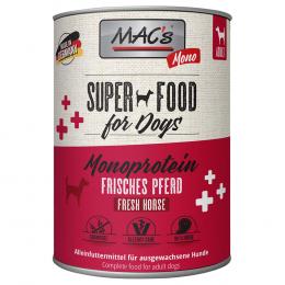 Sparpaket MAC's Mono Sensitive 24 x 800 g - Pferd Pur