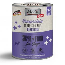 Sparpaket MAC's Mono Sensitive 24 x 800 g - Rotwild