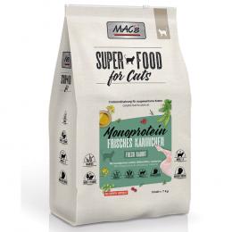 Sparpaket MAC's Superfood for Cats 2 x 7 kg - Adult Monoprotein Kaninchen