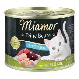 Angebot für Sparpaket Miamor Feine Beute 24 x 185 g - Kitten Geflügel - Kategorie Katze / Katzenfutter nass / Miamor / Miamor Feine Beute.  Lieferzeit: 1-2 Tage -  jetzt kaufen.