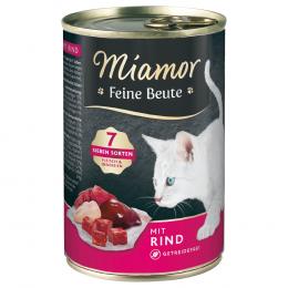 Angebot für Sparpaket Miamor Feine Beute 24 x 400 g - Rind - Kategorie Katze / Katzenfutter nass / Miamor / Miamor Feine Beute.  Lieferzeit: 1-2 Tage -  jetzt kaufen.
