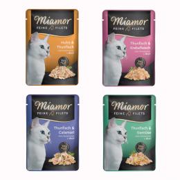 Angebot für Sparpaket Miamor Feine Filets 24 x 100 g - Mixpaket (4 Sorten) - Kategorie Katzenfutter & Zubehör / Katzenfutter nass / Miamor / Miamor Feine Filets.  Lieferzeit: 1-2 Tage -  jetzt kaufen.