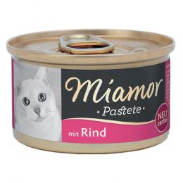 Angebot für Sparpaket Miamor Pastete 12 x 85 g - Rind - Kategorie Katze / Katzenfutter nass / Miamor / Miamor Pastete & Häppchen.  Lieferzeit: 1-2 Tage -  jetzt kaufen.