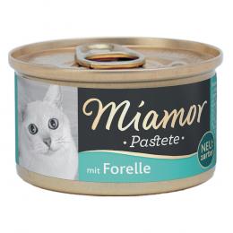 Sparpaket Miamor Pastete 24 x 85 g - Forelle