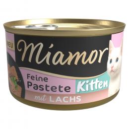 Sparpaket Miamor Pastete 24 x 85 g - Kitten Lachs