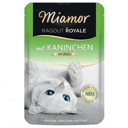 Sparpaket Miamor Ragout Royale in Jelly 22 x 100 g - Kaninchen