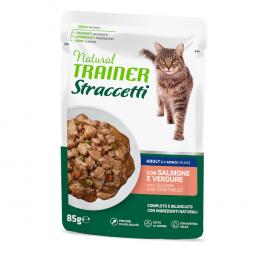 Sparpaket Natural Trainer Streifen in Soße 44 x 85 g - Lachs