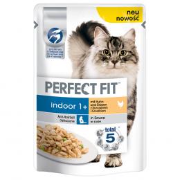 Angebot für Sparpaket Perfect Fit 96 x 85 g - Indoor 1+ Huhn - Kategorie Katze / Katzenfutter nass / Perfect Fit / -.  Lieferzeit: 1-2 Tage -  jetzt kaufen.