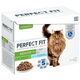Angebot für Sparpaket Perfect Fit 96 x 85 g - Mixpack Senior 7+: Truthahn und Hochseefisch - Kategorie Katze / Katzenfutter nass / Perfect Fit / -.  Lieferzeit: 1-2 Tage -  jetzt kaufen.