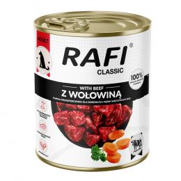 Sparpaket Rafi Dog Classic 24 x 800 g - Rind