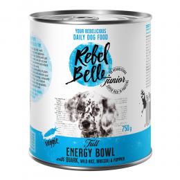 Angebot für Sparpaket Rebel Belle 12 x 750 g Junior Full Energy Bowl - veggie - Kategorie Hund / Hundefutter nass / Rebel Belle / Veggie.  Lieferzeit: 1-2 Tage -  jetzt kaufen.