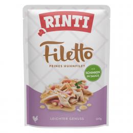 Sparpaket: Rinti Filetto in Sauce 48 x 100 g - Huhn & Schinken