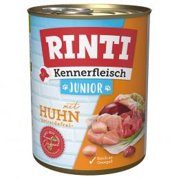 Sparpaket RINTI Kennerfleisch 12 x 800 g - Junior: Huhn